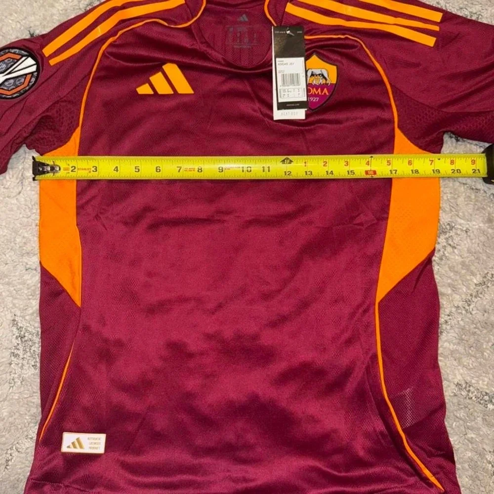 Adidas AS Roma 25/26 Authentic Home Jersey Medium Slim Fit #11